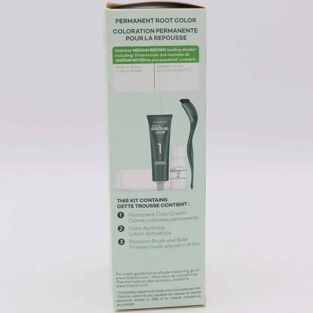 Clairol by Natural Instincts Root Touch-Up # 5 Medium Brown Permanent Hair Color